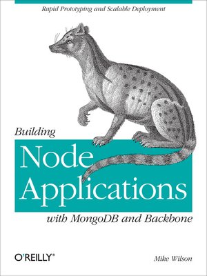 cover image of Building Node Applications with MongoDB and Backbone